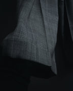 "YVES SAINT LAURENT" 80’s-90’s glen check tailored suit set