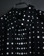 “COMME des GARÇONS” 2010SS Graphic polka dot cotton shirt