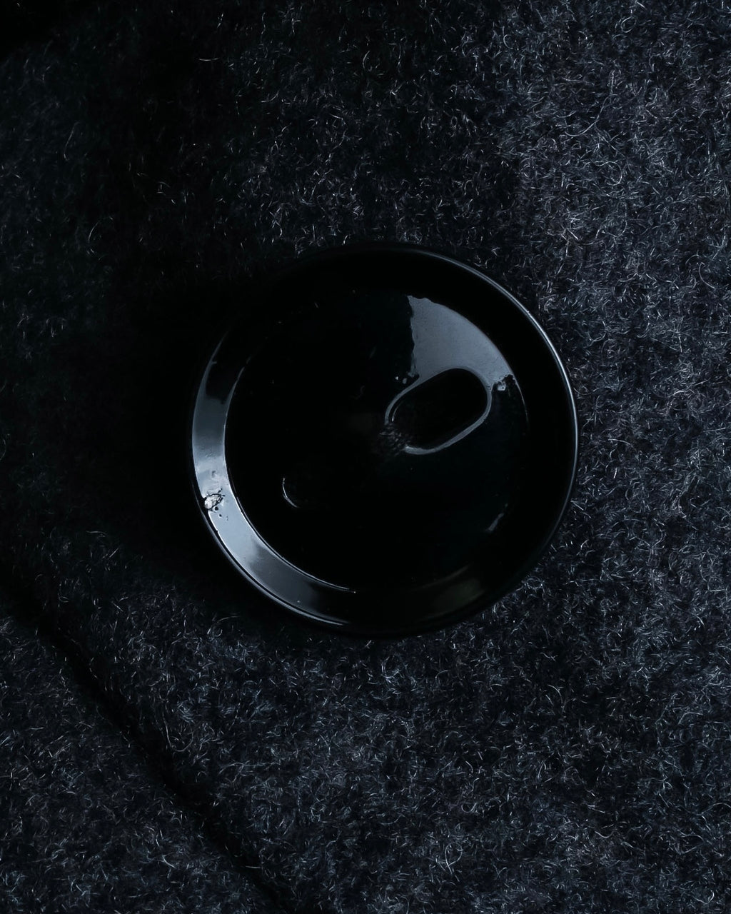 "Chloe" Gathered waist round collar coat