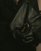 -SPECIAL- “LOEWE” Calle oversized padlock leather bag