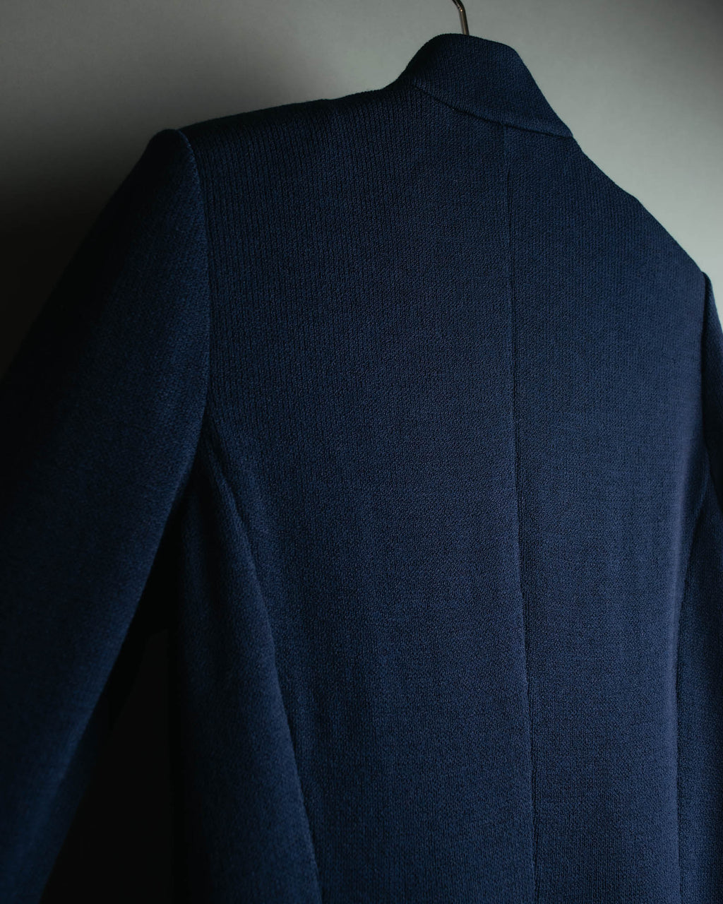 "MARIE GRAY" 80's-90's Elegant textured knit coat