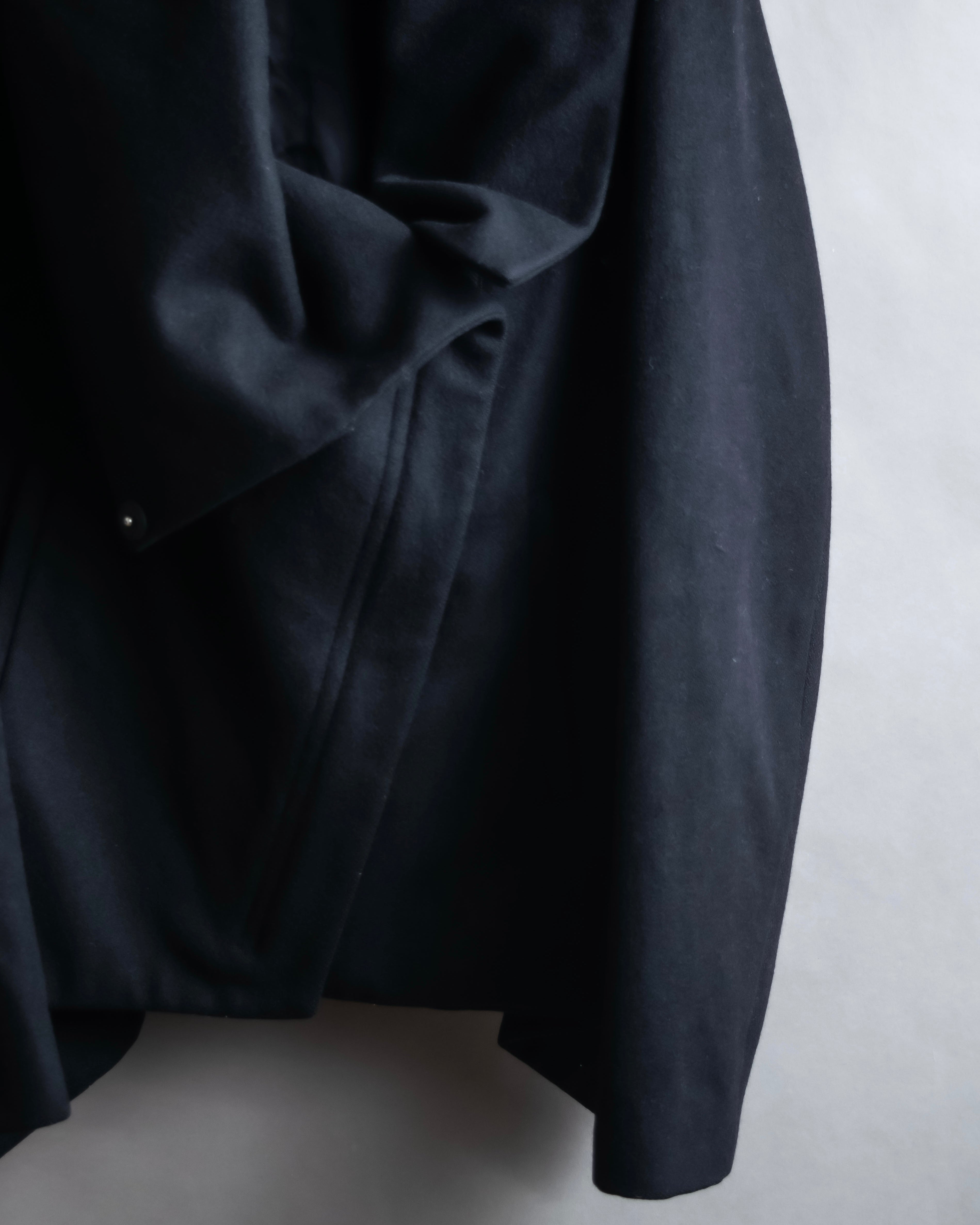 "HELMUT LANG" Short length wool riders jacket