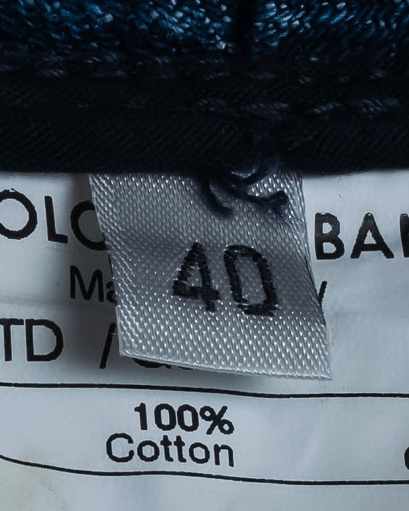 "Dolce & Gabbana" Gold zip detail distressed straight denim