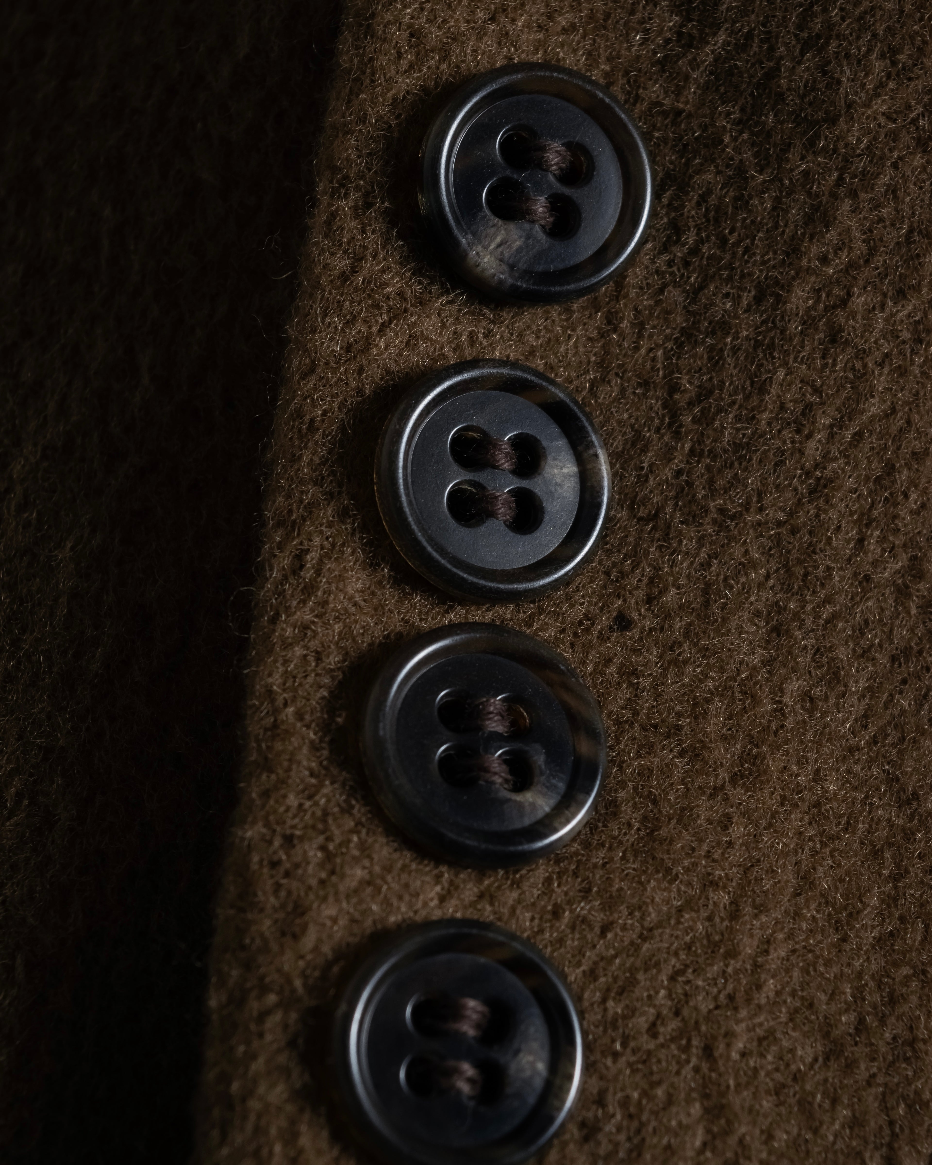 "CHRISTIAN DIOR MONSIEUR" 80's-90's Classic tailored wool melton chester coat