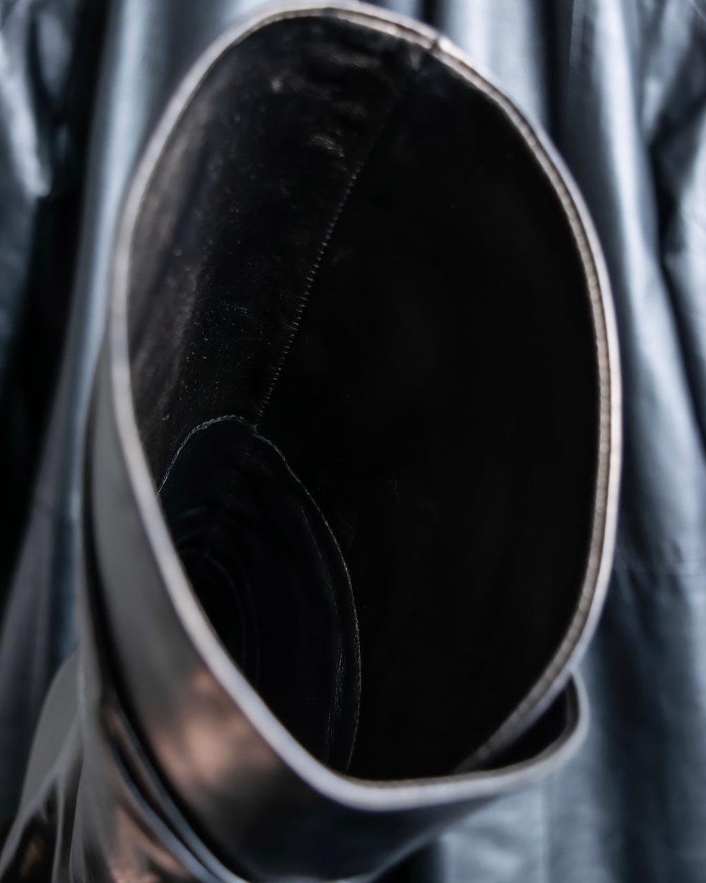 "PRADA" Shirred mode stylelong boots