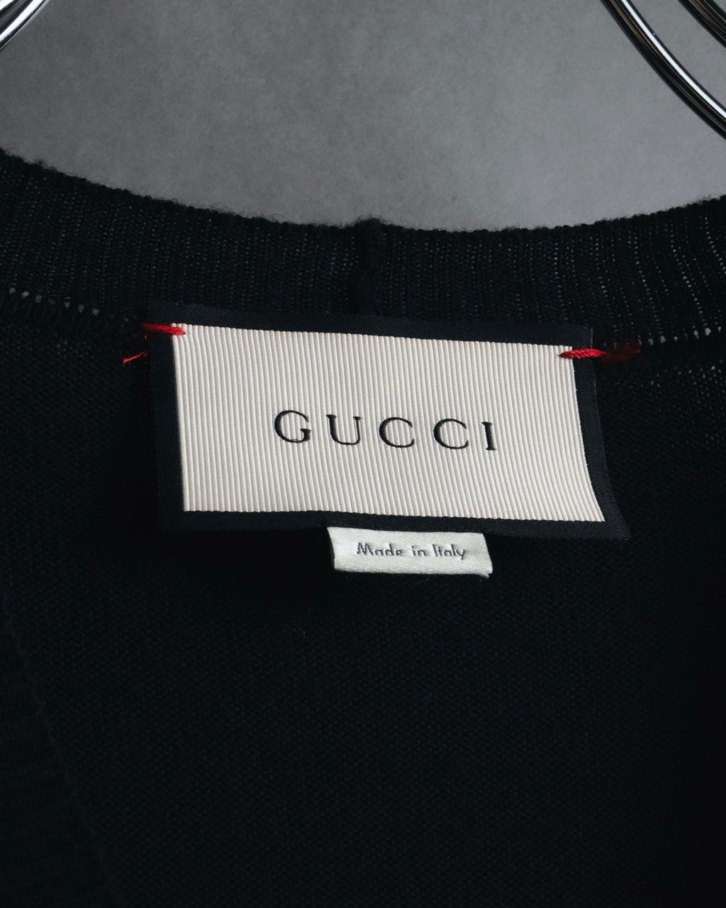 "GUCCI" Michele-era refined emblem cardigan