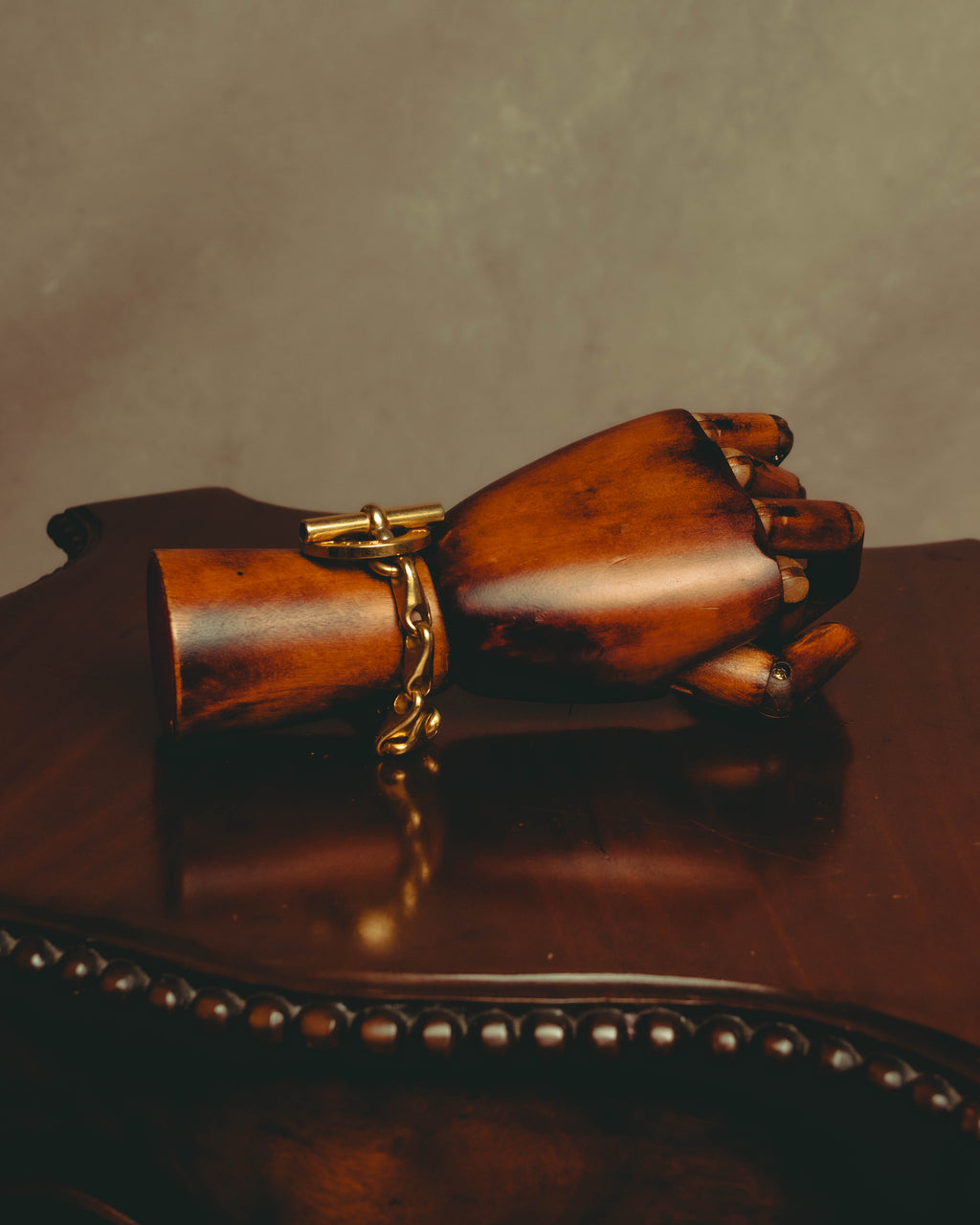 –SPECIAL– "CELINE" 90's Sculptural toggle chain bracelet