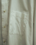 "Yves Saint Laurent" 80's-90's Classic off white dress shirt