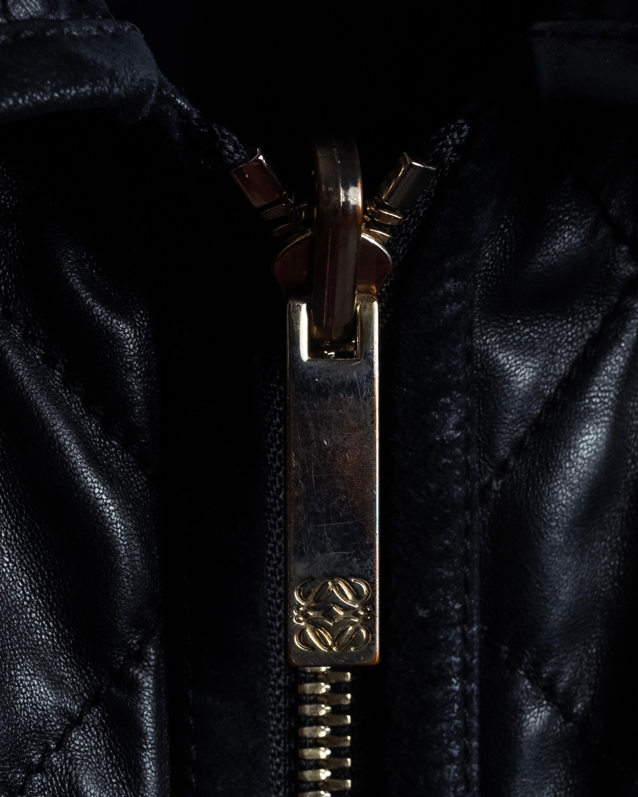 -SPECIAL- "LOEWE" 2009-2013's Quilted design reversible lambskin jacket