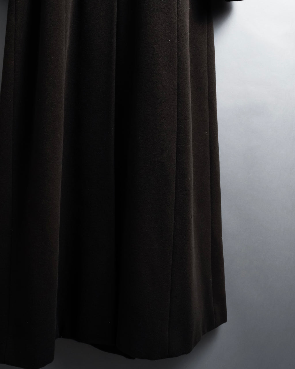 "MAX&Co." 90's Classic maxi-length angora mix long coat