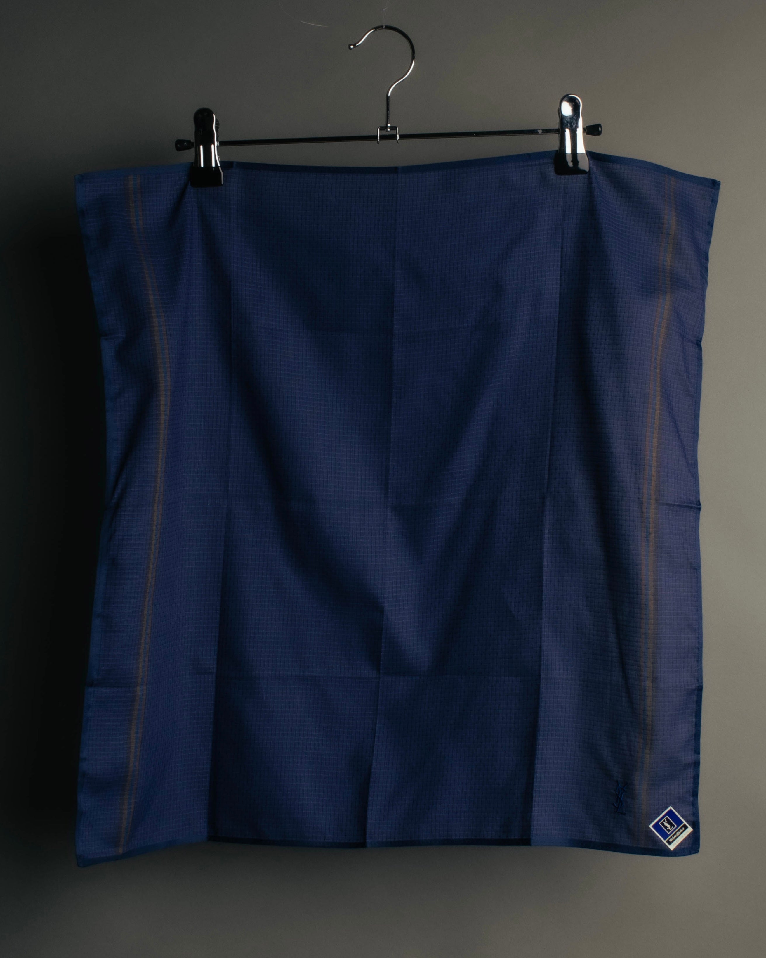 "Yves Saint Laurent" 80's-00's Lightweight cotton handkerchief scarf