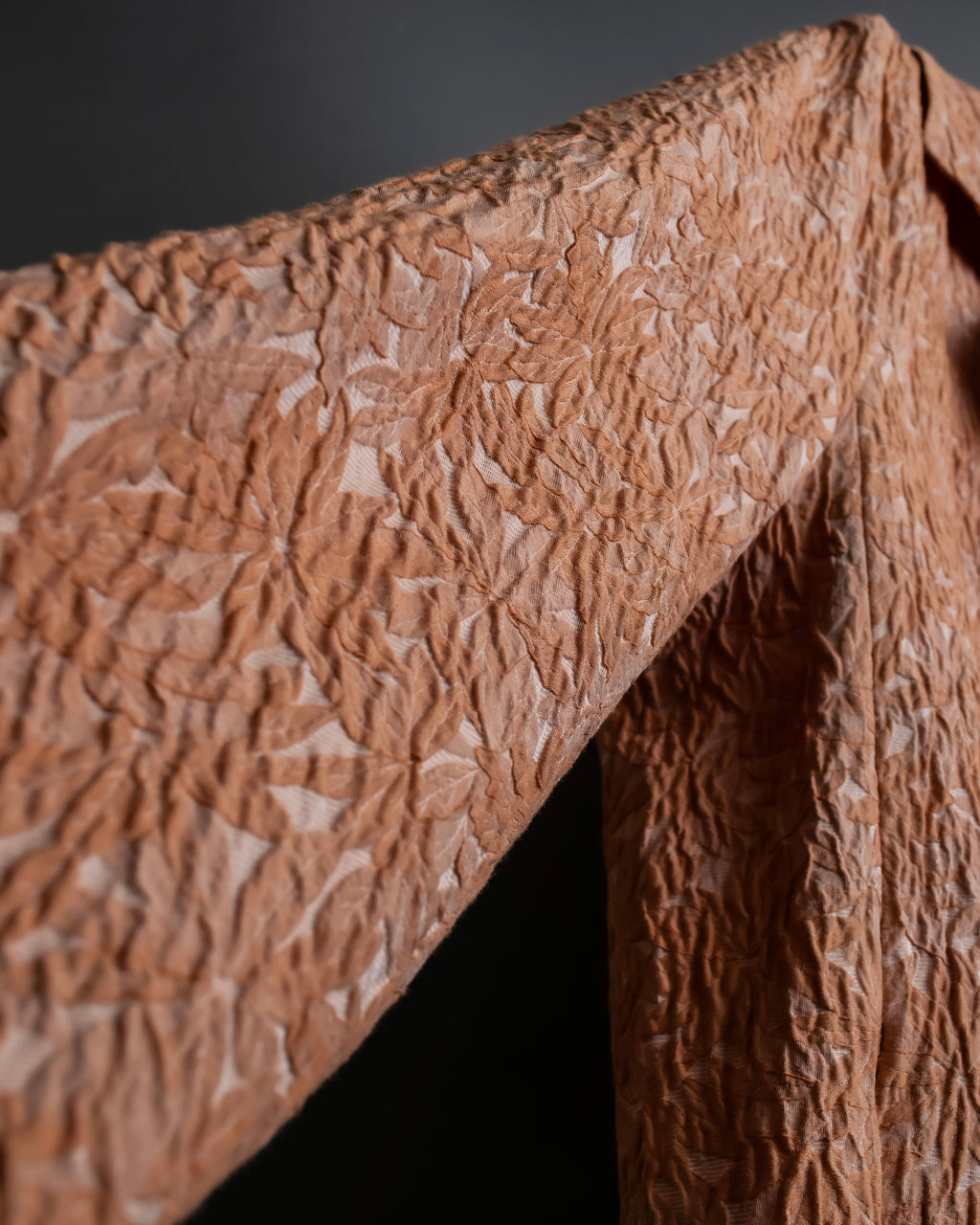 “MARNI 13SS” flower embossed attached design jacket