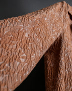 “MARNI 13SS” flower embossed attached design jacket