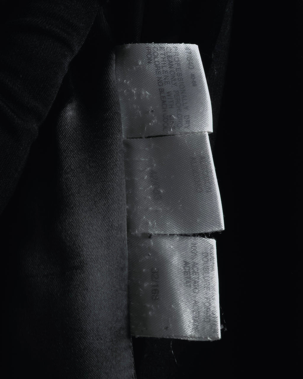 Abrigo con cuello de piel súper largo de los años 90-00 de MAX&Co.