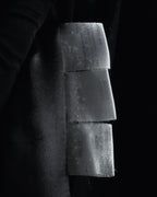 Abrigo con cuello de piel súper largo de los años 90-00 de MAX&Co.