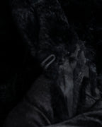 -SPECIAL- "FENDI" 90s Karl Lagerfeld-era lattice fur cape