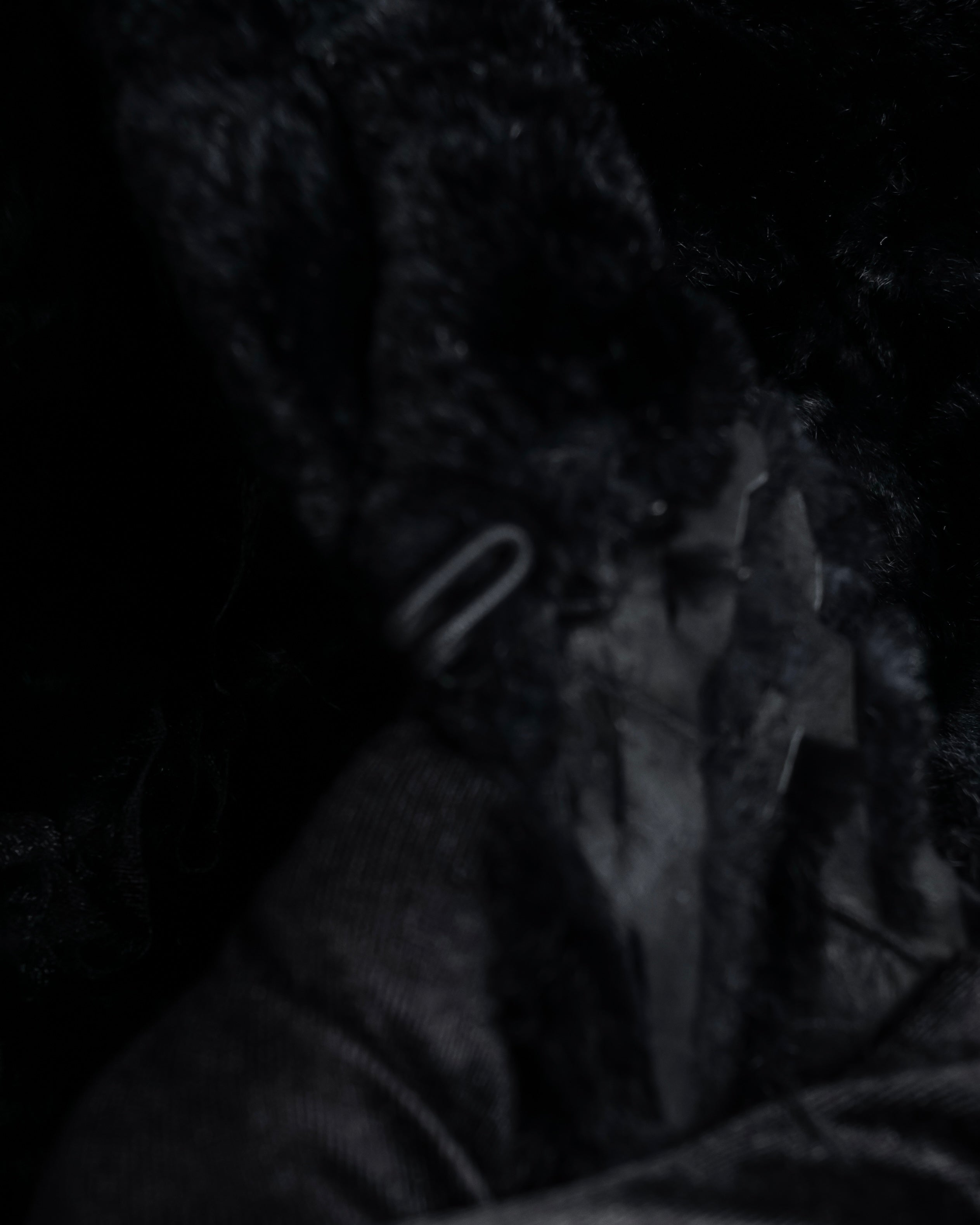 -SPECIAL- "FENDI" 90s Karl Lagerfeld-era lattice fur cape