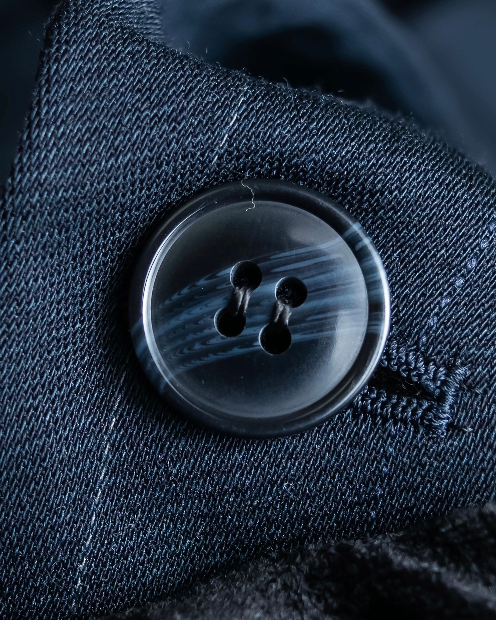 "CHRISTIAN DIOR MONSIEUR"
 Fine pitch stripe pattern notch lapel tailored jacket