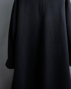 "Valentino Garavani"Shawl collar A-line silhouette long coat