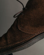 -SPECIAL- “HERMÈS” 1998-2003 Suede square toe chukka boots