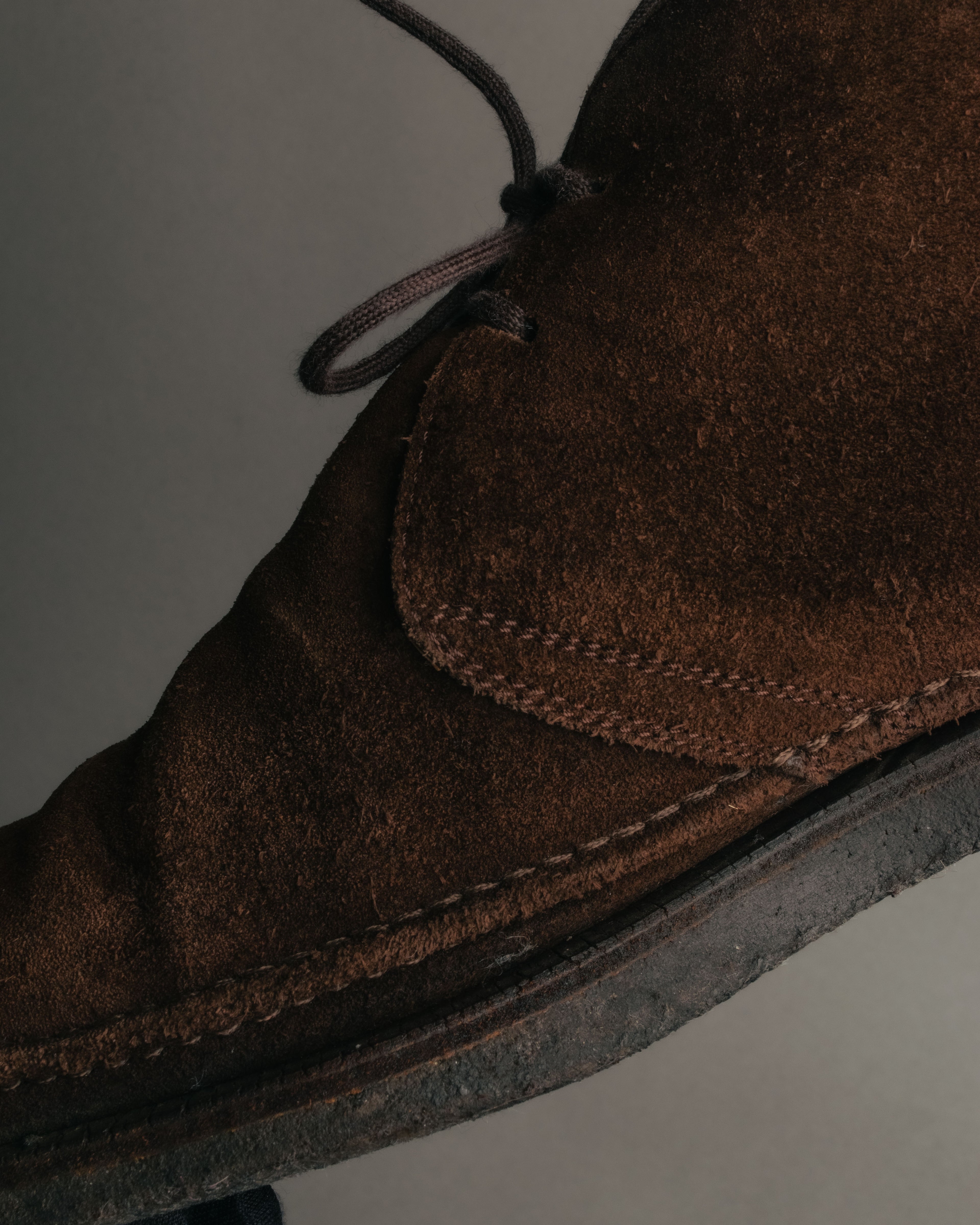 -SPECIAL- “HERMÈS” 1998-2003 Suede square toe chukka boots