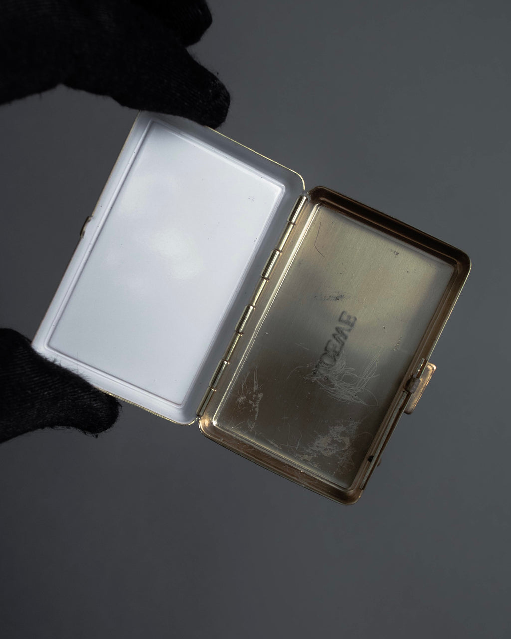 "LOEWE" Anagram logo design antique style accessory case