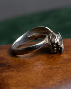 "Tiffany&Co" Sterling silver tulip ring