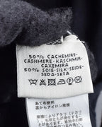 "HERMES" Cashmere silk blend V-neck knit