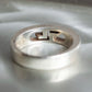 "GUCCI" Hollow GG design sterling silver ring