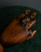 "Vintage gold combination silver ring"