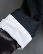 “Y’s” White lining sleeves short jacket