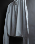"MAISON MARGIELA" 17AW super long sleeve gimmick cotton shirt