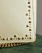 -SPECIAL- “Salvatore Ferragamo” 2015-2017 Vara studded chain shoulder bag