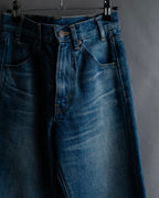 "CELINE" Stonewash design straight denim