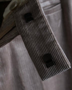 "GUCCI" silk blend corduroy flare pants