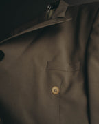 "Yves Saint Laurent pour homme" 80's-90's Structured double-breasted wool blazer