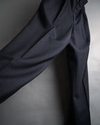 “ARMANI COLLEZIONI” 00’s Pinstriped three button suit set