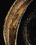 "Vintage" 80’s Sculptural oval stone pendant necklace