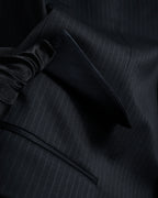 "GUCCI" 90's Elegant suiting pinstripe set up