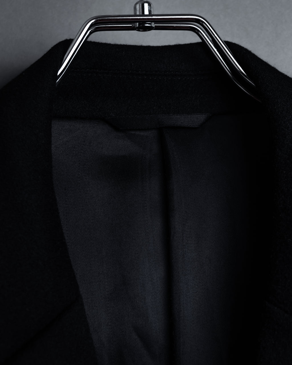 "BELLUMORE／ANTONIO FUSCO"
Fly front 100% cashmere chester coat