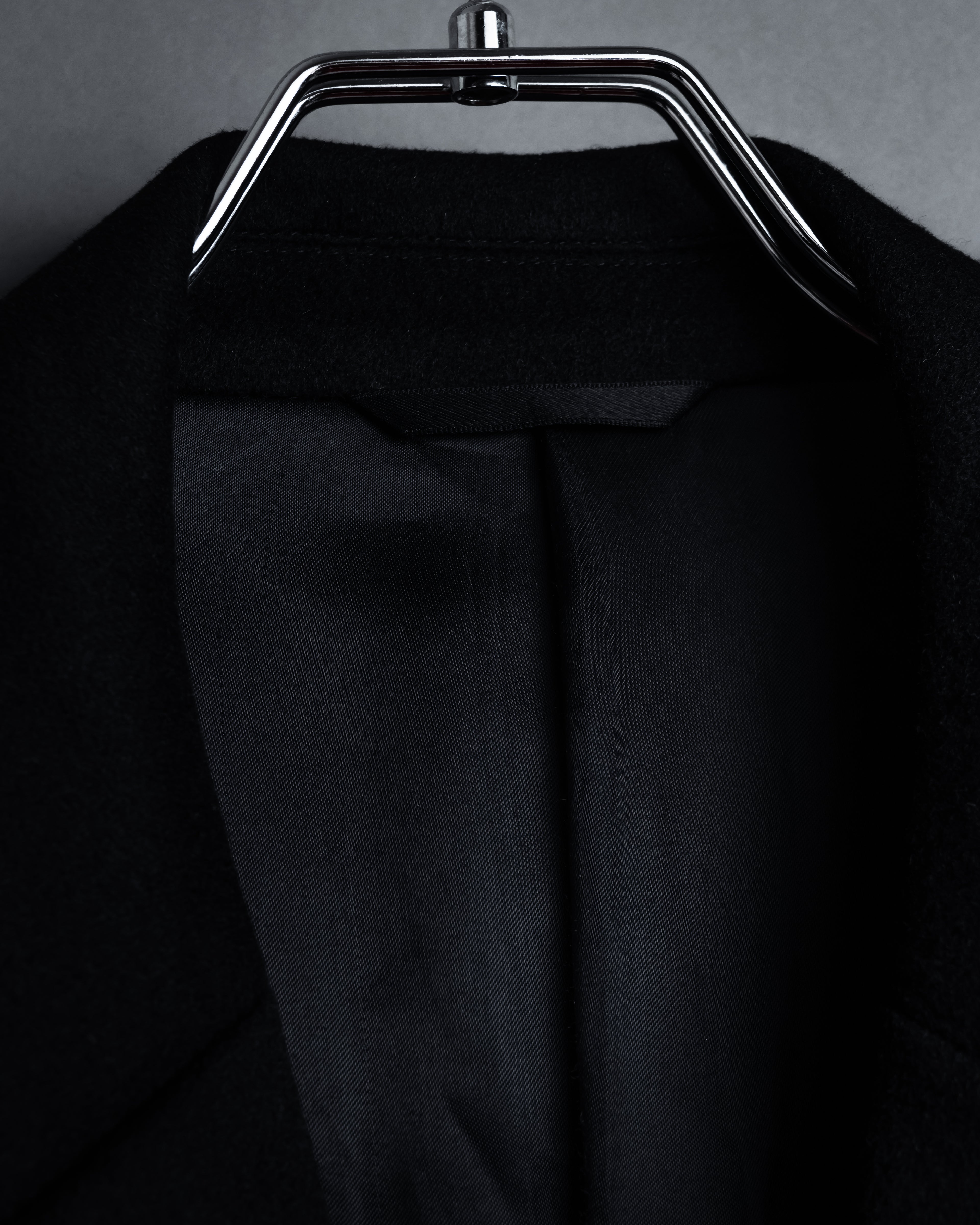 "BELLUMORE／ANTONIO FUSCO"
Fly front 100% cashmere chester coat