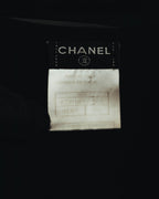 -SPECIAL- "CHANEL" 04AW Sheer bow-tie knit top