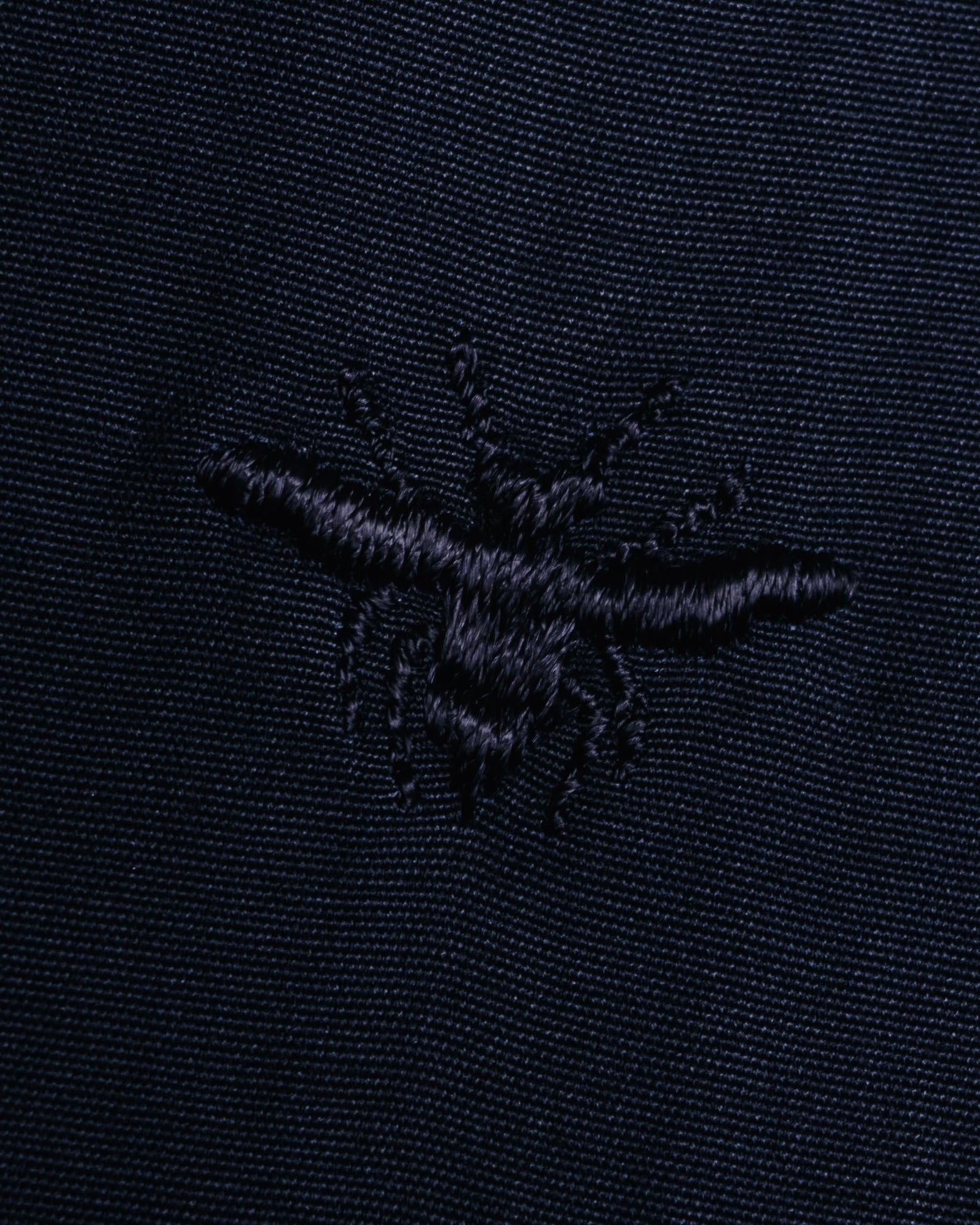 "Dior" 2017 AW Minimal fly-front bee-embroidered shirt