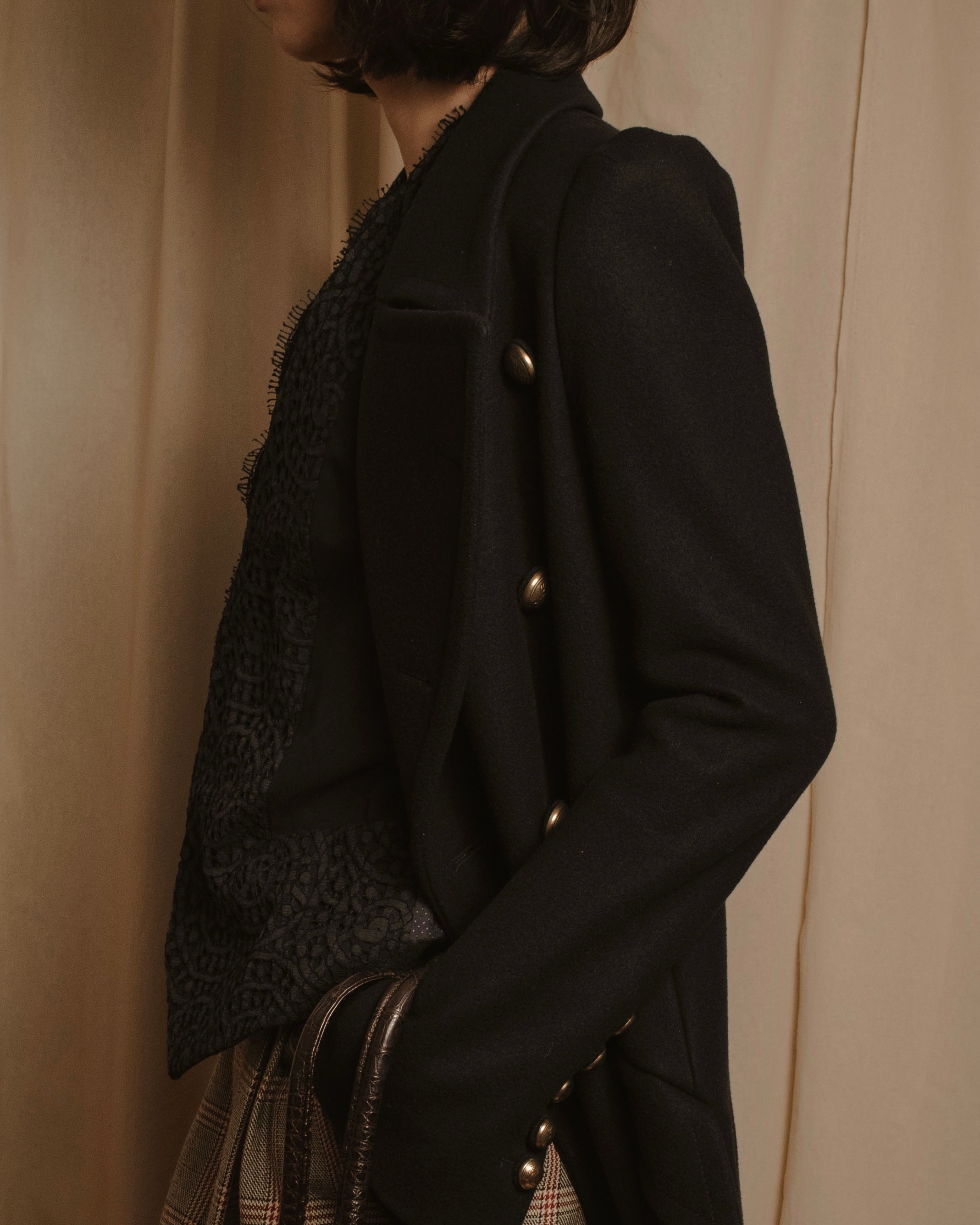 –SPECIAL– "Chloe"
15AW military-inspired maxi wool coat