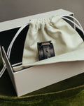 “LOEWE” 2010’s-2020’s industrial leather cuff bracelet