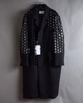 "MAISON MARGIELA" 20SS Cut-out layered structure long coat
