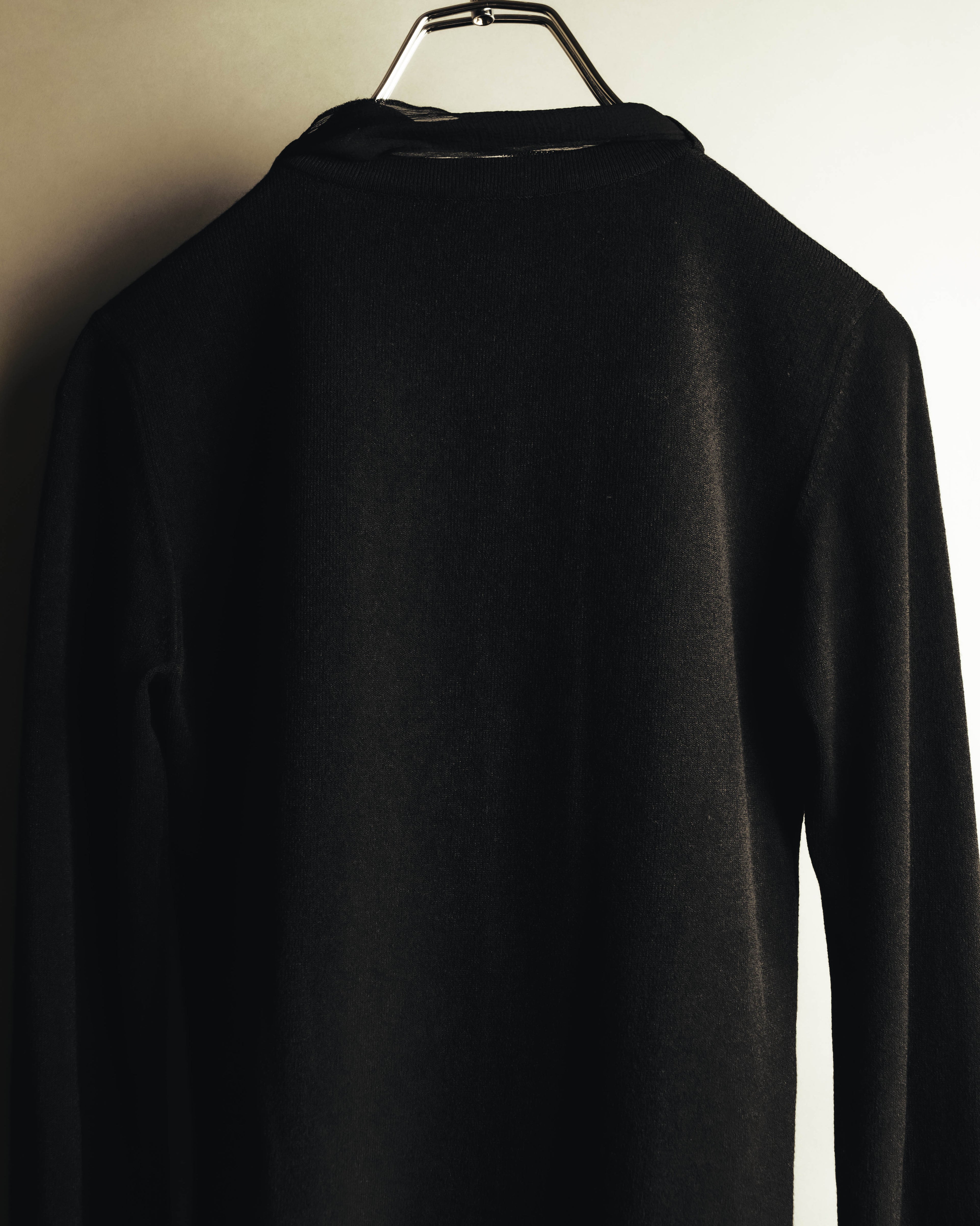 -SPECIAL- "CHANEL" 04AW Sheer bow-tie knit top