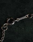 "Tiffany&Co" Beans motif silver bracelet