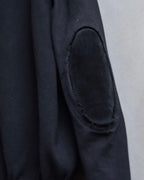 "MAISON MARGIELA" 18SS Elbow patched v-neck knit cardigan