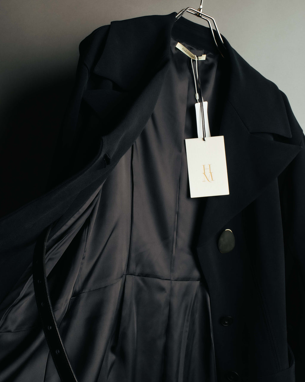 -SPECIAL- “HARUNOBU MURATA” 2024 SS Sculptural belted dress coat